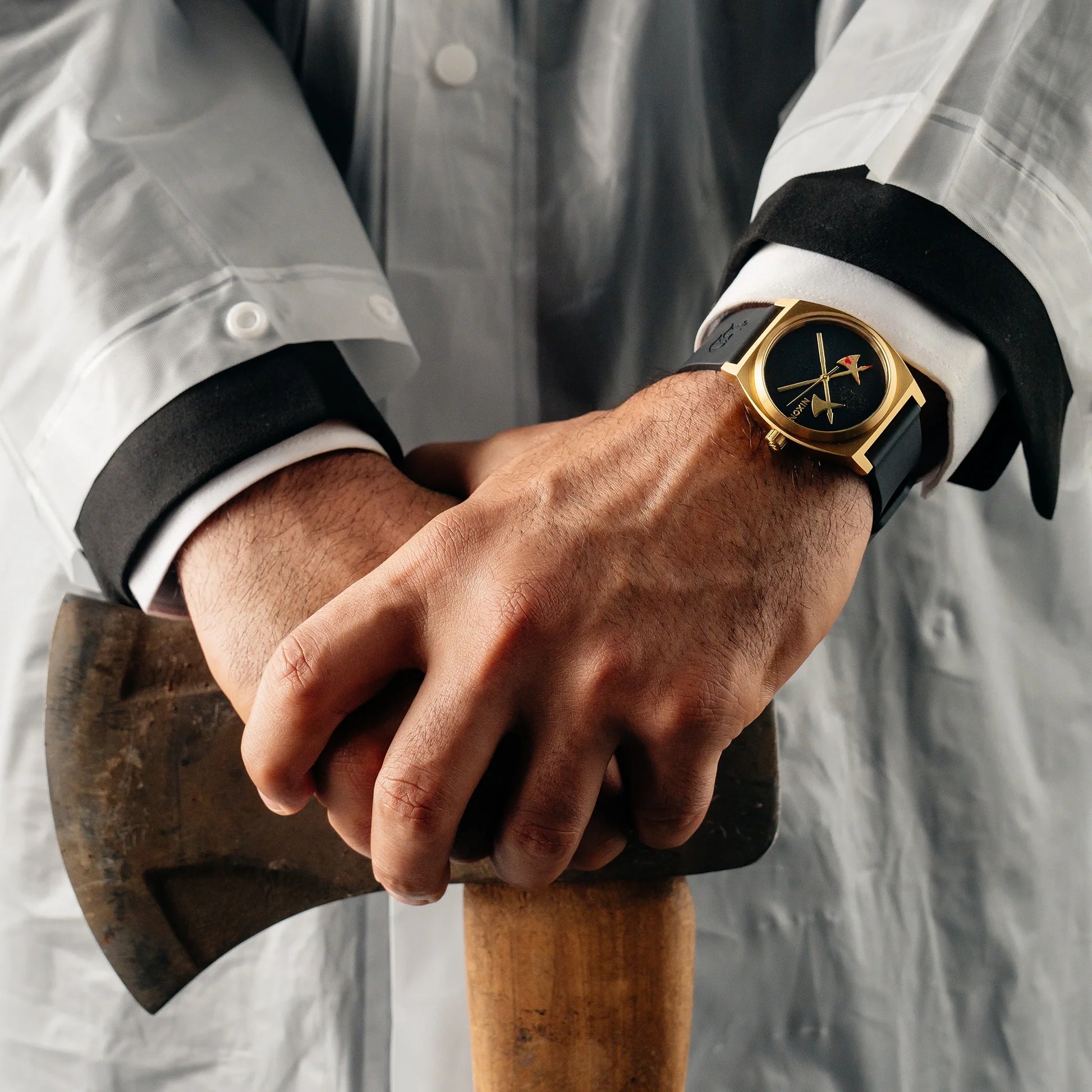 Liquid Death x Nixon Death Clock IV
