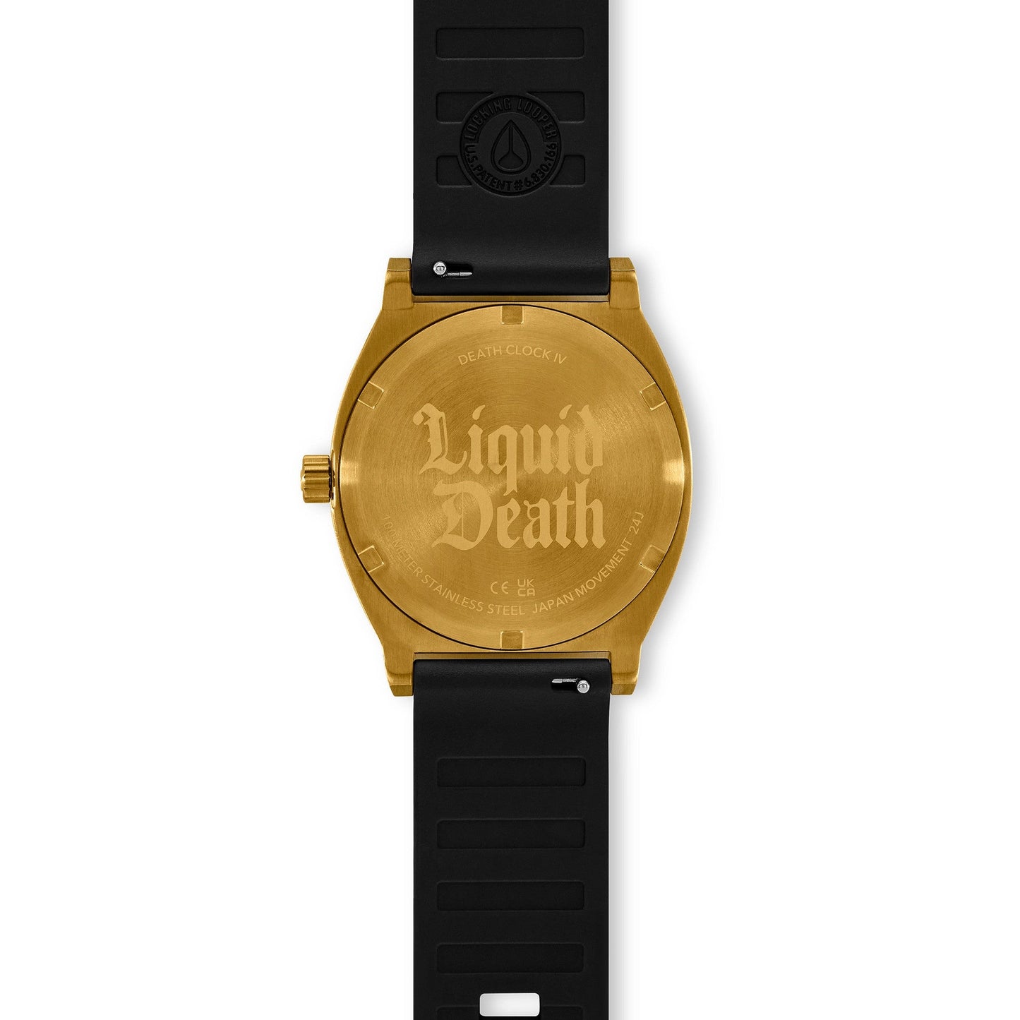 Liquid Death x Nixon Death Clock IV